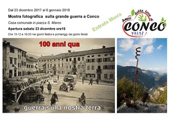 Mostra fotografica 100 anni qua a Conco Mostra fotografica 100 anni qua a Conco