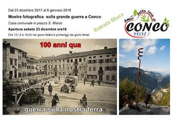 Mostra fotografica 100 anni qua a Conco