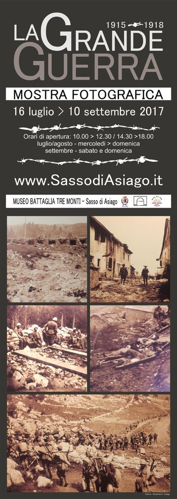 Mostra fotografica Grande Guerra a Sasso di Asiago