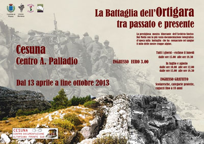 Mostra archivio storico Dal Molin - La Battaglia dell'Ortigara