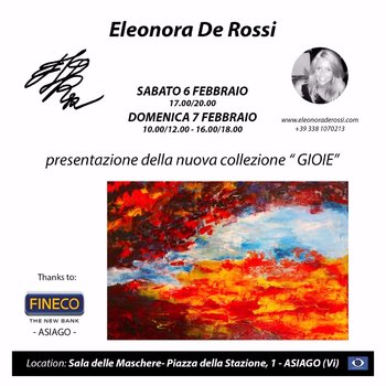 Mostra Gioie Eleonora De Rossi Asiago 6 e 7 febbraio 2016 
