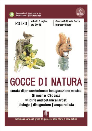 Mostra Gocce di Natura a rotzo Mostra Gocce di Natura a rotzo