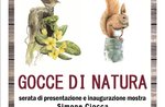 NATURA GOCCE - Inauguration shows watercolors by Simone Ciocca in Rotzo - 6 July 2019