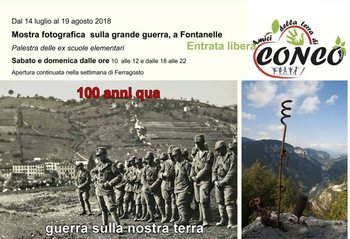 Mostra grande guerra a Fontanelle di Conco Mostra grande guerra a Fontanelle di Conco