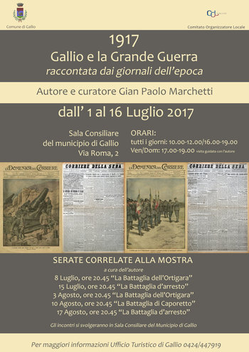 Mostra grande guerra a Gallio Mostra grande guerra a Gallio
