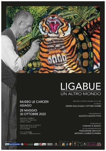 Mostra “Ligabue - Un altro mondo” - Museo Le Carceri di Asiago dal 28 maggio al 1 novembre 2022
