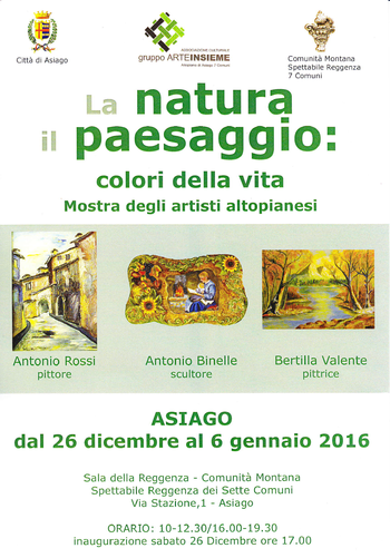 Mostra natura paesaggio arteinsieme