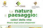 View of the artists of the plateau's "nature the landscape: colors of life"