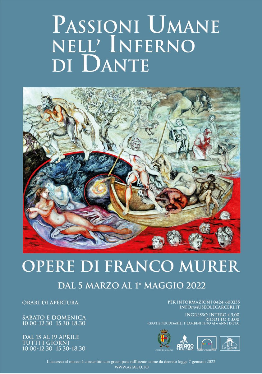 Exhibition Human Passions in Dante's Inferno - Works by Franco
