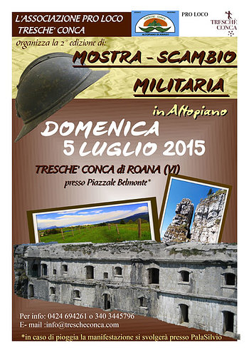 Mostra scambio militaria 2015