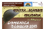 Mostra-Scambio Militaria a Treschè Conca - Grande Guerra in Altopiano di Asiago