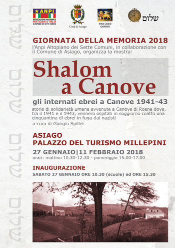 Mostra Shalom a Canove - Asiago