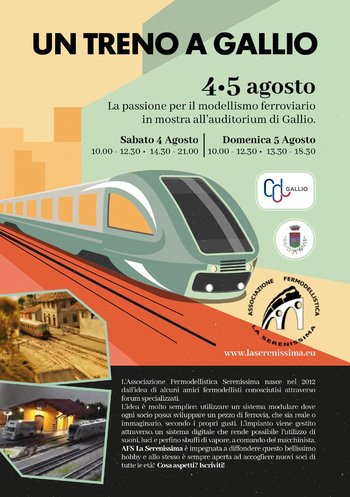 Mostra Un treno a Gallio Mostra Un treno a Gallio