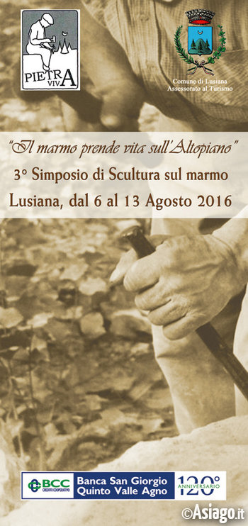 Simposio scultura marmo Lusiana 2016