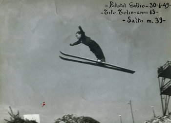Tito tolin -  Campione di salto con gli sci
