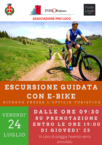 Escursione con e bike ad Enego