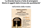 Conferenza "La grande guerra e l'arte di arrangiarsi; storie di oggetti dalla trincea alla quotidianità" al Museo Le Carceri di Asiago - 4 gennaio 2019