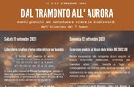 DAL TRAMONTO ALL'AURORA Laboratori ed Escursioni, Asiago 11-12 settembre 2021