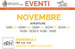 Openings and activities of the month of NOVEMBER 2019 of the Naturalistic Educational Museum "Patrizio Rigoni" of Asiago