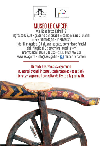 La Bicicletta- Mostra al Museo Le Carceri di Asiago