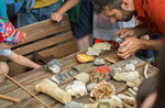 Prehistoric demonstration sheltered D, Asiago plateau, July 10, 2016