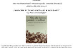 Salotto culturale serale al MECF "Noi che fummo giovani e soldati" a Foza - 11 luglio 2021