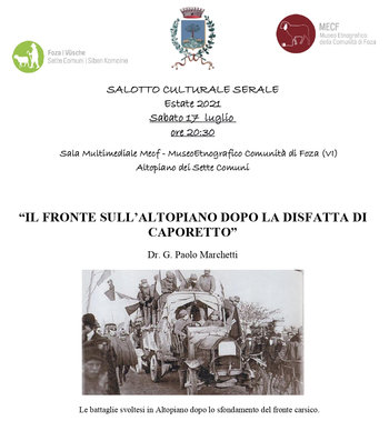 Mecf Foza Museo Etnografico Comunità di Foza e IAT 17 luglio