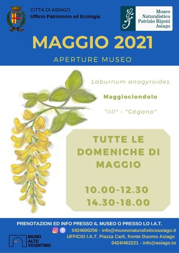 Museo Naturalistico Asiago Maggio 2021