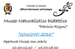 Patrizio Rigoni nature Museum opening June 12, 2016, Asiago plateau