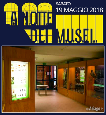 Notte dei Musei al Museo naturalistico di Asiago