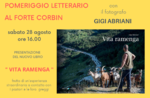 Pomeriggio letterario al forte corbin con Gigi Abriani