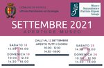 Openings and initiatives of the Patrizio Rigoni Naturalistic Museum of Asiago - September 2021