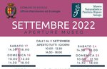 Programma Museo Naturalistico Patrizio Rigoni di Asiago SETTEMBRE 2022