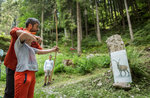 Guided tour of the Shelter D, Asiago plateau, July 31, 2016