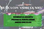 Evening in music with "Andrea & Noel" at Fort Lisser - 14 August 2020