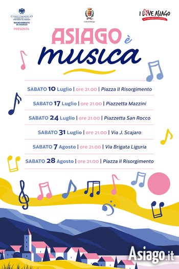 Asiago musica 2021