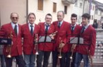 Sommer merkt Concert Band A. Rai in Lusiana, Altopiano di Asiago