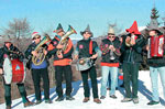 Bifolk Christmas Band in Asiago-5 January 2023