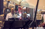 The Grand Café Adler live music with Blue Moon Duo, Asiago, July 30, 2016