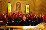 Christmas concert of the choral group 7 Common Plateau to Foza, Friday January 3