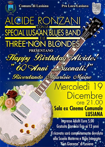 Alcide Ronzani e la Lusaan Blues Band