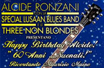 Alcide Ronzani concert and Special Lusaan Blues Band, Lusiana Wednesday, Dec