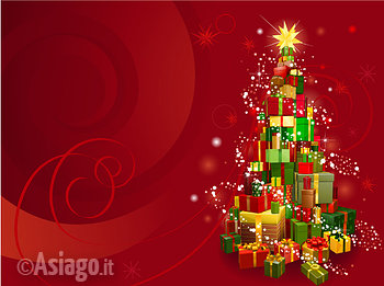 Albero di natale con regali christmas tree gifts