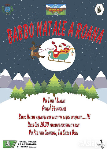 Babbo natale 2015 roana