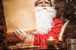Der Weihnachtsmann wartet auf alle Kinder in seinem Haus in Asiago - 19. Dezember 2021