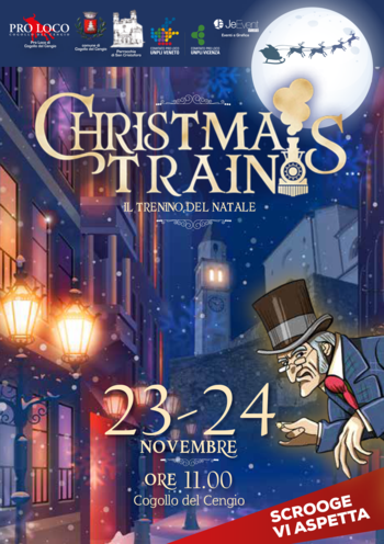 Christmas train a Cogollo del Cengio