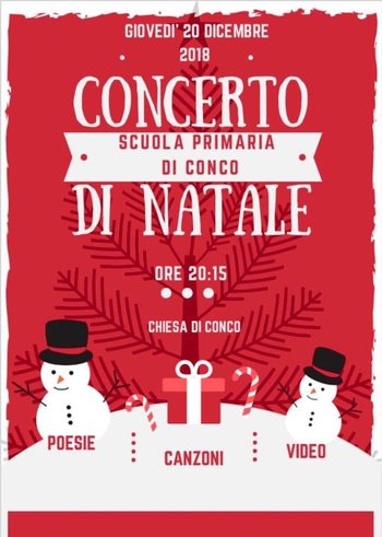 Concerto di Natale elementari Conco Concerto di Natale elementari Conco