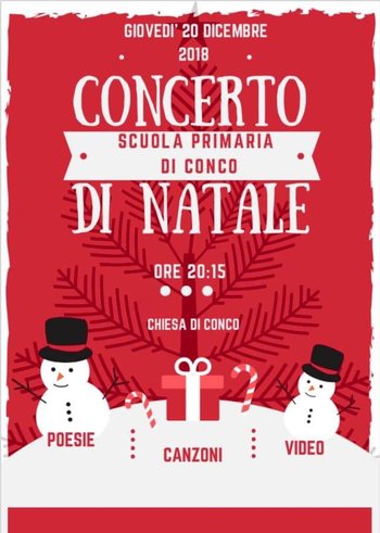 Concerto di Natale elementari Conco