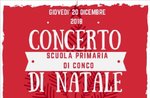 Concerto di Natale delle scuole elementari a Conco - 20 dicembre 2018