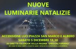 Enego: lighting of the Christmas tree and christmas lights in St. Mark's Square and inauguration of the cribs of the districts
